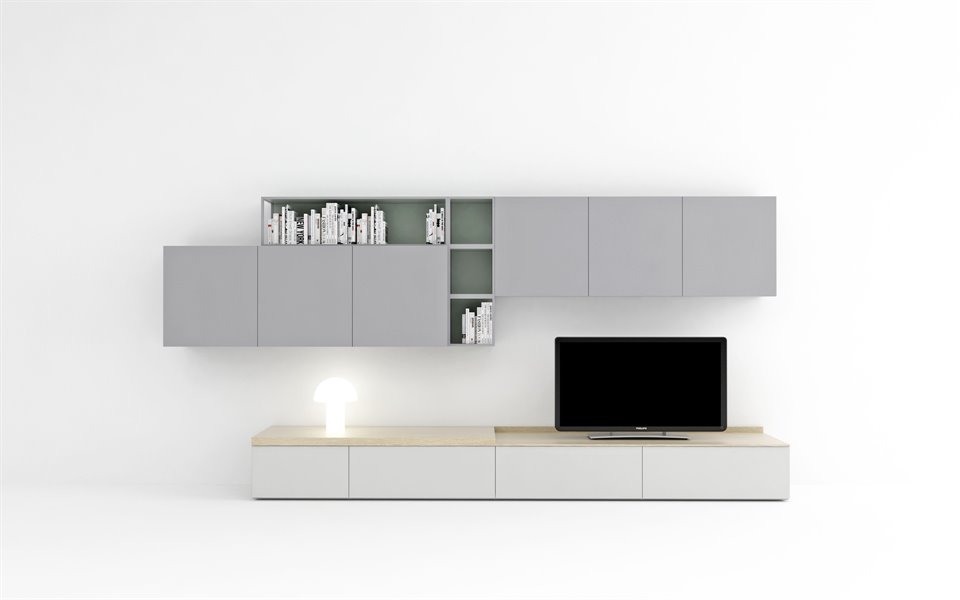 Wandkasten BedHabits Bookliving 10